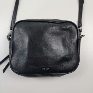 Botkier Crossbody Purse Shoulder Bag Black Leather